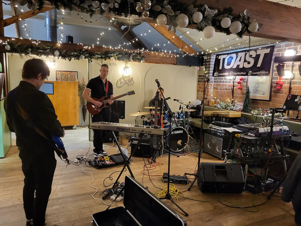 Live music for a Christmas Party