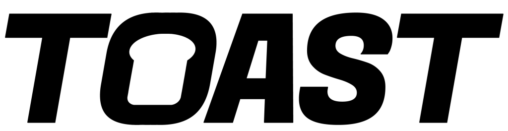 Toast Logo - Black