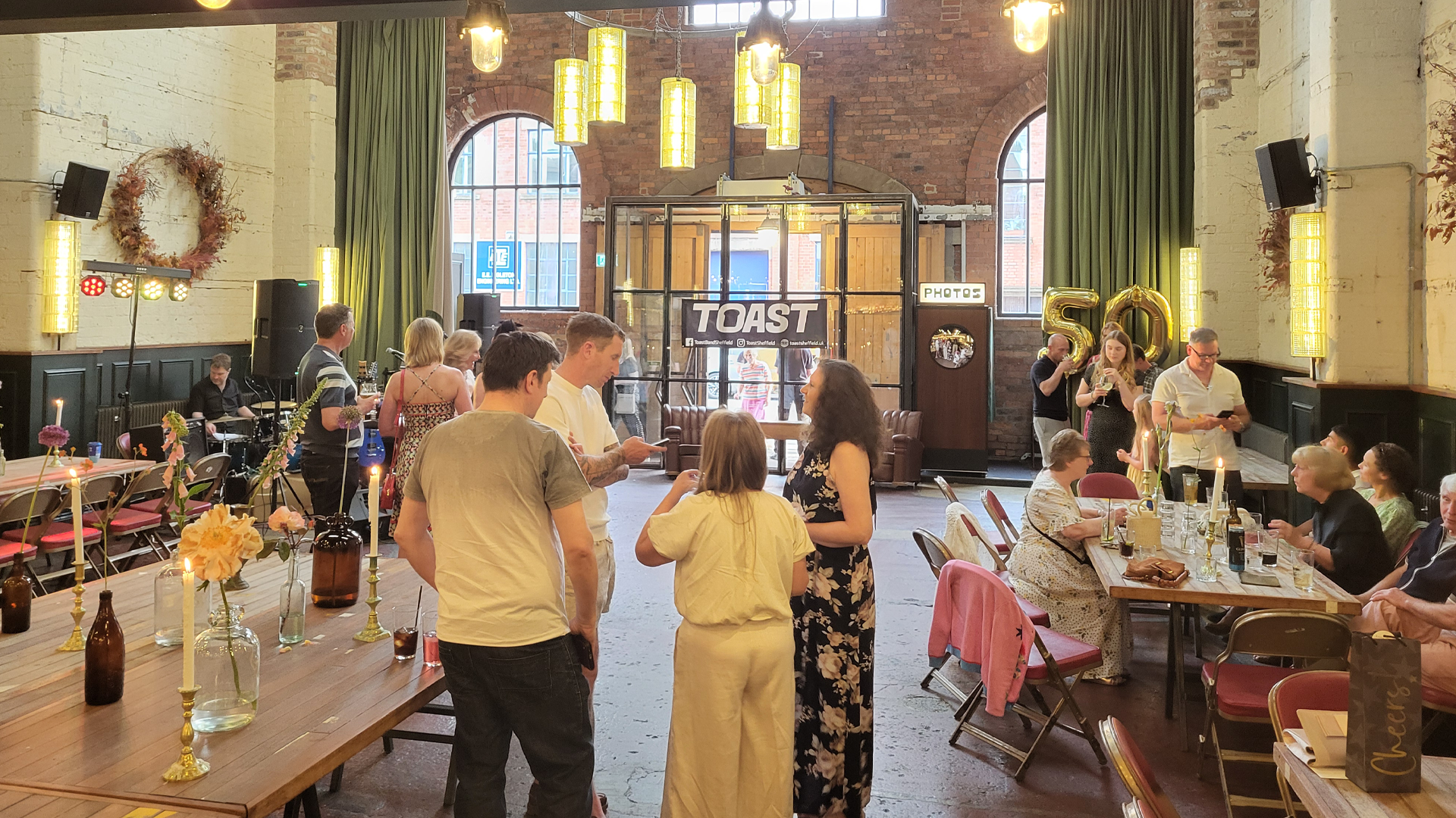 A 50th Birthday Party at The Mowbray